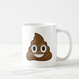 Das Lächeln kacken Emoji Kaffeetasse