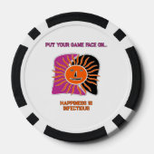 Das lächelnde Sonnengesicht   Pokerchips (Rückseite)