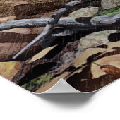 Das Lachen im Wald Poster (Ecke)