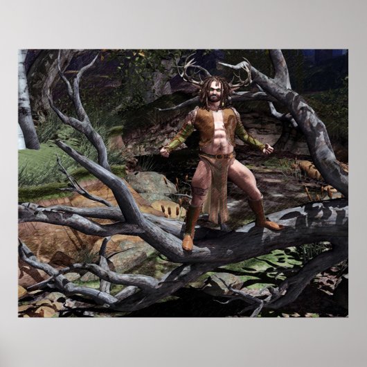 Das Lachen im Wald Poster (Vorne)