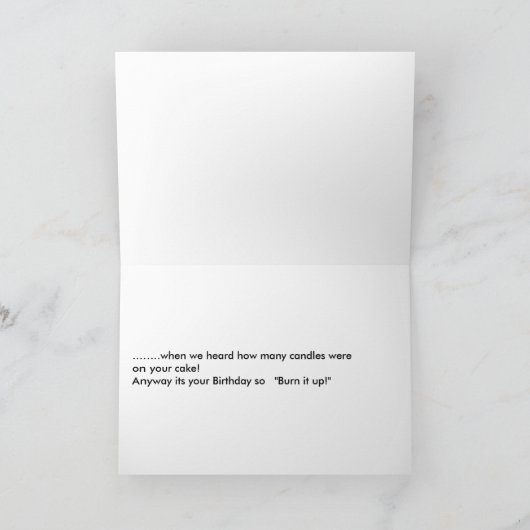 Das Lachen siamesisch Karte (Innenseite)