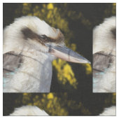 Das Lachen unter Bush, das australische Kookaburra Stoff (Nahaufnahme)