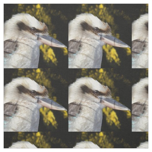 Das Lachen unter Bush, das australische Kookaburra Stoff (Muster)