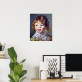 Das lachende Kind Poster (Heimbüro)