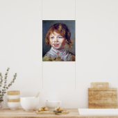 Das lachende Kind Poster (Küche)