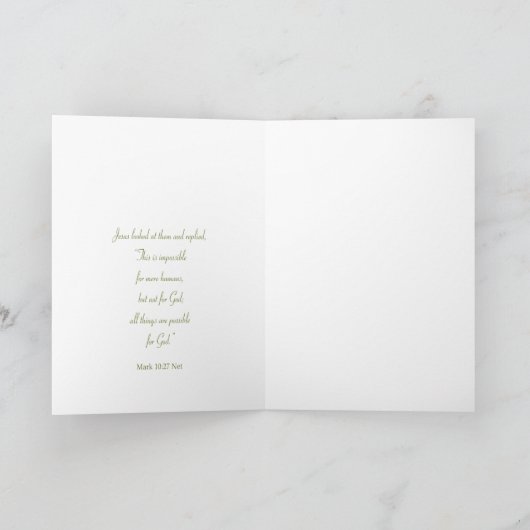 Das Lachsgruß-Karten-Kennzeichen-10:27 Karte (Innenseite)