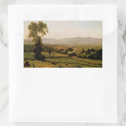 Das Lackawanna-Tal Rechteckiger Aufkleber (Tasche)