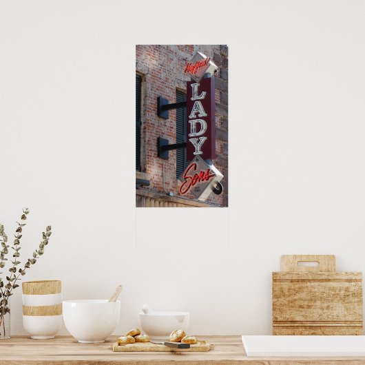 Das Lady & Sons-Poster Poster (Küche)