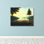 Das Lager am George-See, New York, 1759 (Öl Leinwanddruck (Insitu (Holzboden))