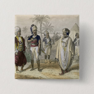 Das Lager das Türkische-der Freiwilligen, von Button