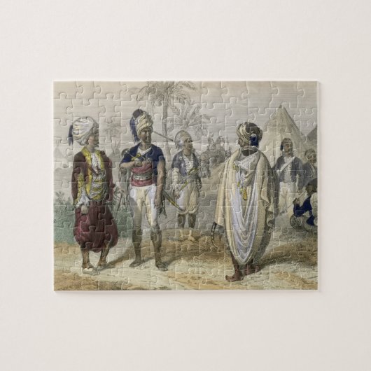 Das Lager das Türkische-der Freiwilligen, von Puzzle (Horizontal)
