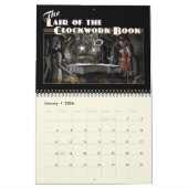 Das Lager des Uhrwerk-Buch-Kalenders Kalender (Jan 2026)