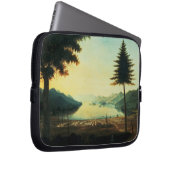 Das Lager in See George, New York, 1759 (Öl Laptopschutzhülle (Vorne Rechts)