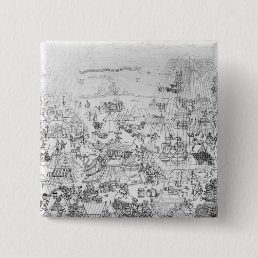 Das Lager von König Henry VIII bei Marquison Button (Vorderseite)