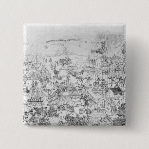 Das Lager von König Henry VIII bei Marquison Button