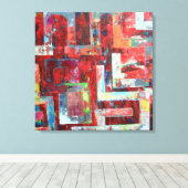 Das Lagerhaus 24 x 24 überzogene Leinwand (Insitu (Holzboden))