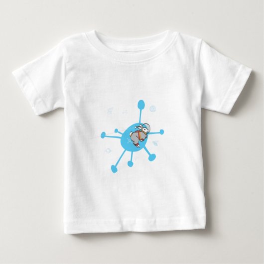 DAS LAGOMORTH DER VERHÄRTETEN MONDE BABY T-SHIRT (Vorderseite)