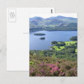 Das Lake District, Derwent Water Postkarte (Vorne/Hinten)