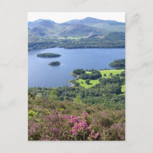 Das Lake District, Derwent Water Postkarte