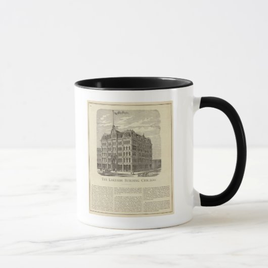 Das Lakeside Gebäude, Chicago Tasse (Rechts)