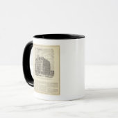 Das Lakeside Gebäude, Chicago Tasse (Vorderseite Links)