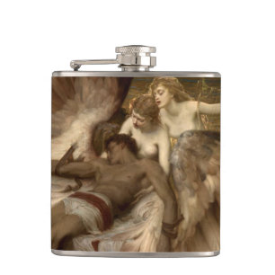 Das Lament für Lcarus von Herbert Draper 1898 Flachmann