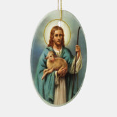 Das Lamm der Gott-Gewohnheits-Verzierung Keramik Ornament (Rechts)