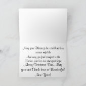 Das Lamm Gottes! Feiertagskarte (Innenseite)