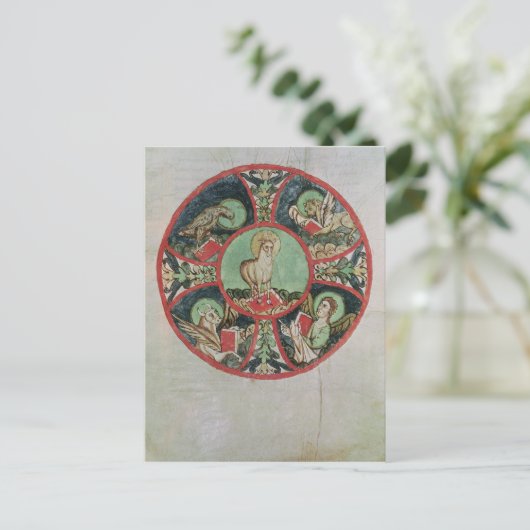 Das Lamm Gottes Postkarte (Stehend Vorderseite)