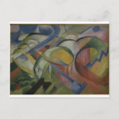 Das Lamm von Franz Marc Postkarte (Vorderseite)