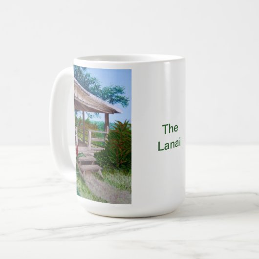 Das Lanai Kaffeetasse (Vorderseite Links)