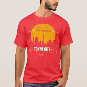 Das Land der aufstrebenden Stadt Tokio T-Shirt