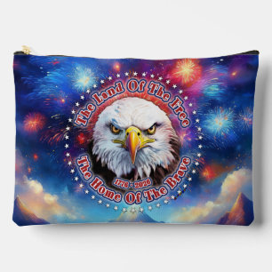 Das Land der Freien Brauner Adler Feuerwerk M Zubehörtasche