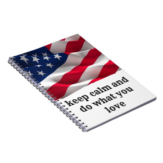 das Land der Freiheit Notizblock (Rechte Seite)