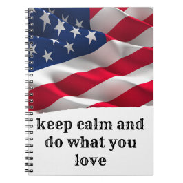 das Land der Freiheit Notizblock