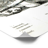 Das Land der Freiheit" Poster (Ecke)