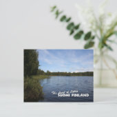 Das Land der Seen: Suomi Finnland Postkarte (Stehend Vorderseite)