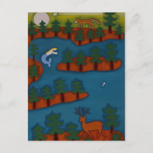 Das Land der Tausend Inseln 2007 Postkarte