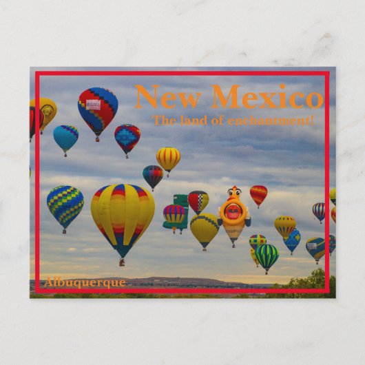 das Land der Verzauberung Postkarte (Vorderseite)