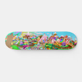 "Das LAND" der Vinylsüßigkeit Skateboard (Horizontal)