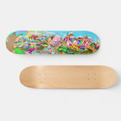 "Das LAND" der Vinylsüßigkeit Skateboard (Horizontal)