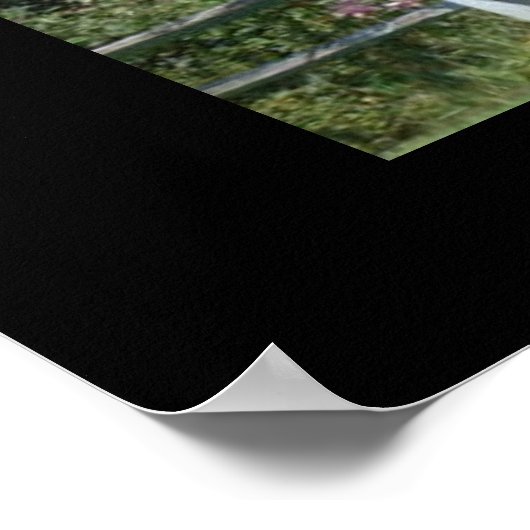 Das LAND GARDEN Poster (Ecke)