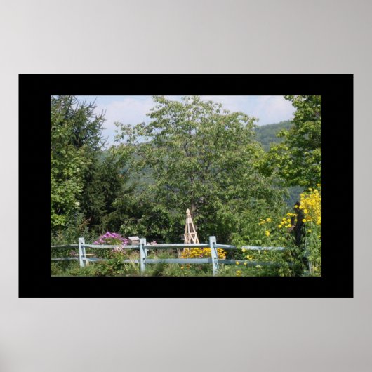 Das LAND GARDEN Poster (Vorne)