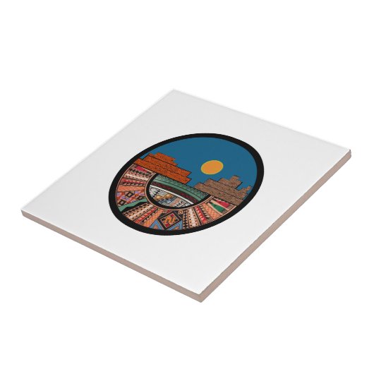 Das Land gesegnet Fliese (Seite)