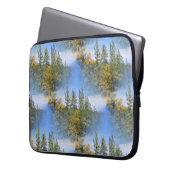 Das Land im Herbst... Laptopschutzhülle (Vorderseite Links)