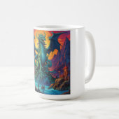 Das Land ist der Drache Kaffeetasse (VorderseiteRechts)