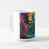 Das Land ist der Drache Kaffeetasse (Vorderseite Links)