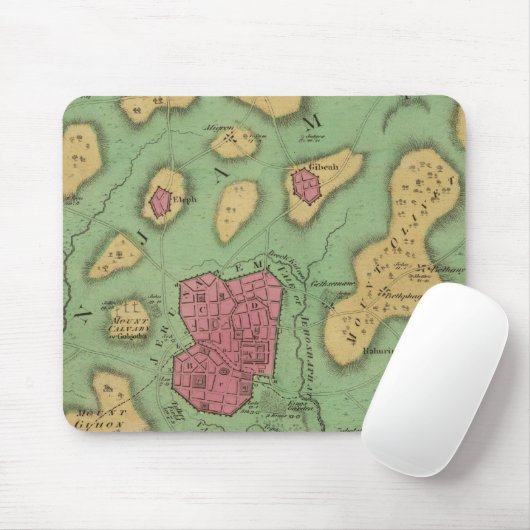 Das Land Moriah oder Jerusalem Mousepad (Mit Mouse)