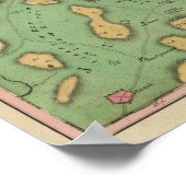 Das Land Moriah oder Jerusalem Poster (Ecke)