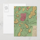 Das Land Moriah oder Jerusalem Postkarte (Vorne/Hinten)